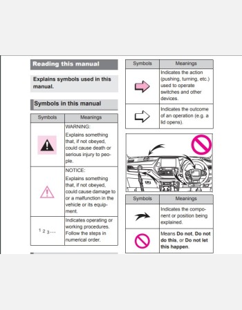 toyota kluger hybrid 2021-2022 owners manual